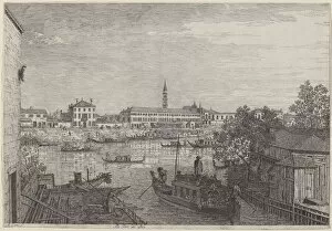Ale Porto del Dolo, c. 1735 / 1746. Creator: Canaletto