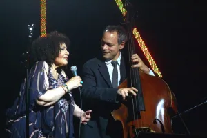 Alec Dankworth and Cleo Laine, Brecon Jazz Festival, Powys, Wales