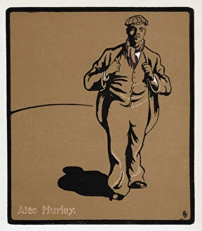 Images Dated 20th May 2006: Alec Hurley (1871-1913), music hall star, late 19th century