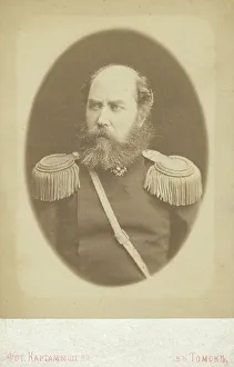 George Kennan Prints: Aleksandr Yagodkin, half-length portrait