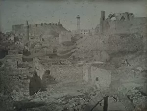 Girault De Prangey Philibert Joseph Gallery: Aleppo, Viewed from the Antioch Gate, 1844. Creator: Joseph Philibert Girault De Prangey
