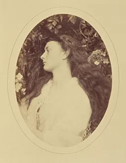 Julia Margaret Pattle Cameron Prints: Alethea, 1872. Creator: Julia Margaret Cameron