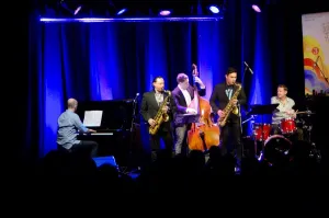 Alex Gallery: Alex Garnett (Sax), Ropetackle Arts Centre, Shoreham, West Sussex, Jan 2016. Artist
