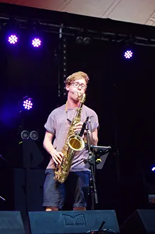 Alex Hitchcock, Love Supreme Jazz Festival, Glynde Place, East Sussex, 2015. Artist