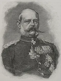 Alexander August Wilhelm von Pape, (1813-1895), Royal Prussian infantry Colonel-General...1891. Creator: Unknown
