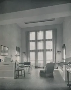 Alexander B. Trowbridge - Interior of the summer cottage built for Mr. L. Corrin Strong, 1933