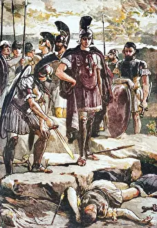 Disappointed Prints: Alexander and the Body of Darius, 1890