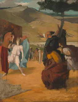 Alexander The Great King Of Macedonia Gallery: Alexander and Bucephalus, 1861 / 1862. Creator: Edgar Degas