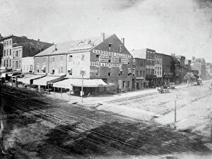 Canopy Gallery: Alexander Gardners Photographic Gallery, 7th & D Street, NW, Washington, D.C. ca. 1863