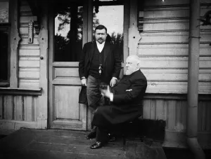Alexander Glazunov (1865-1936) and Mily Balakirev (1837-1910)