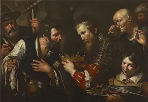 Bernardo 1581 1644 Prints: Alexander the Great appoints Abdalonymus as King of Sidon