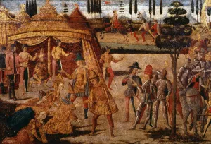 Alexander the Great visits Darius, 4th century BC, (15th century) Alexander the Great visits Darius, 4th century BC, (15th century)