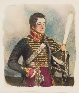 Griboedov Prints: Alexander Griboyedov. Frontispiece to the comedy Woe from Wit by Alexander Griboyedov