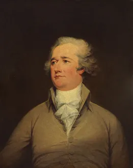 Economist Prints: Alexander Hamilton, c. 1792. Creator: John Trumbull