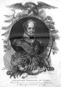 William Marshall Gallery: Alexander I, emperor of Russia (1777-1825), 1816.Artist: I Brown