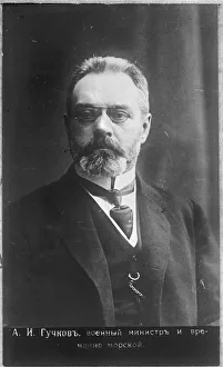Bolshevic Gallery: Alexander Ivanovich Guchkov (1862-1936), 1917