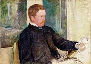 Alexander Johnston Prints: Alexander J. Cassatt, c1880. Creator: Mary Cassatt
