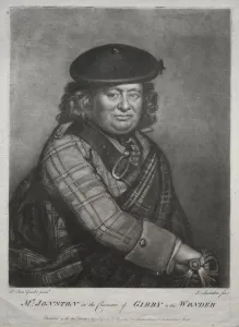 Alexander Jonston in the character of Gibby in The Wonder, 1774. Creator