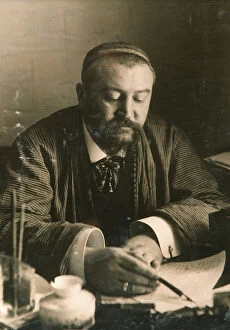 Bulla Gallery: Alexander Kuprin, Russian author, early 20th century. Artist: Karl Karlovich Bulla