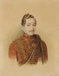 Gouache On Paper Gallery: Alexander Leontievich Cherepov, 1838