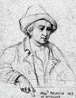 Allan Prints: Alexander Nasmyth - Study for The Celebration of the Birthday of James Hogg
