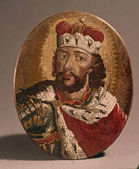 Slavs Prints: Alexander Nevsky, Mid of the 18th cen Artist: Vasilyev