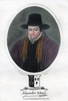 Images Dated 4th November 2006: Alexander Nowell, English clergyman and theologian, (1819).Artist: J Chapman