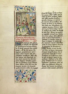 Conquest Prints: Alexander Orders the Destruction of His Army's Excess Baggage