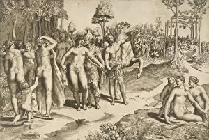 Alexander and Roxana, 1531-76. Creator: Giulio Bonasone