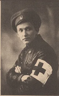 Alexander Vertinsky in Hospital Uniform, 1914