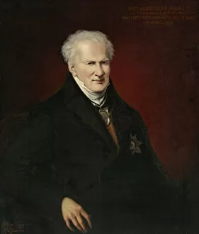 Images Dated 22nd June 2021: Alexander von Humboldt, 1855. Creators: Emma Gaggiotti-Richards, Alexander von Humboldt