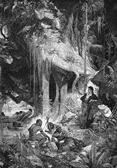Aime Gallery: Alexander von Humboldt and Aime Bonpland on the Orinoco River, 1800-1804 (1900)