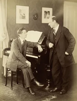Prague Collection: Alexander Zemlinsky and Arnold Schonberg in Prague, 1917