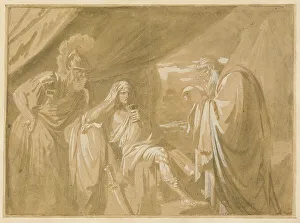 Benjamin West Prints: Alexander's Confidence with his Physician Philip, c.1770. Creator: Benjamin West