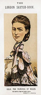 Alexandra Prints: Alexandra of Denmark, Princess of Wales, 1874. Artist: Faustin