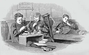 Crutch Prints: The Alexandra Hospital for Children with Hip Disease; The Edinburgh Ward -- Young Convalescents