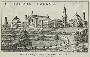 Muswell Hill Prints: The Alexandra Palace, Muswell Hill N