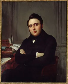 Alexandre-Auguste Ledru-Rollin (1807-1874), journalist and politician, 1838. Creator: Angélique Mongez