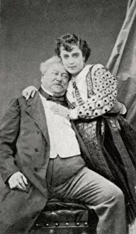 Alexandre Dumas Pere Gallery: Alexandre Dumas, the Elder, French novelist and playwright, c1865