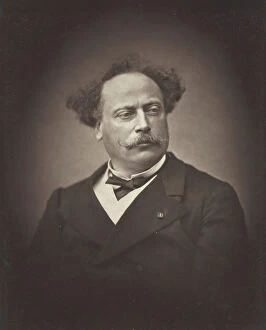 Alexandre Dumas Fils Collection: Alexandre Dumas, fils (French novelist and playwright, 1824-1895), 1875 / 76