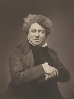 Alexandre Dumas pere (1802-1870), 1855. Creator: Nadar (French, 1820-1910) Alexandre Dumas pere (1802-1870), 1855. Creator: Nadar (French, 1820-1910)