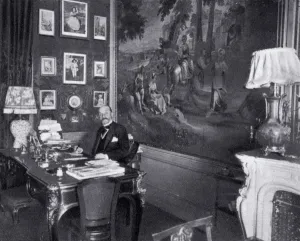 Alexandre Duval, French restaurant owner and society figure, 1900