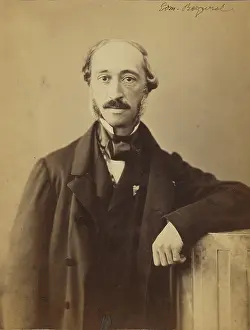 Electricity Prints: Alexandre-Edmond Becquerel, 1861-1869. Creator: Nadar