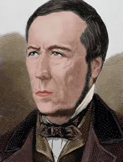 Alexandre Herculano, writer and historian, 19th century. Creator: Unknown