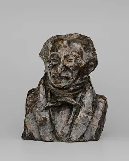 Daumier Honor And Xe9 Prints: Alexandre-Simon Pataille, model c. 1832 / 1835, cast 1929 / 1950. Creator: Honore Daumier