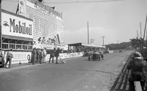 Straight Prints: Alfa Romeo of Boris Ivanowski competing at the Boulogne Motor Week, France, 1928