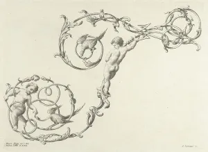 Alfabeto Di Lettere Iniziale, before 1760. Creators: Mauro Poggi, Lorenzo Lorenzi