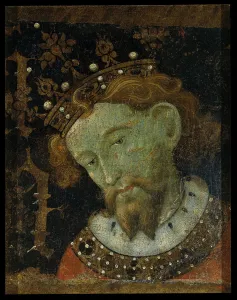 Alfonso III (1265-1291), King of Aragon. Artist: Mateu, Jaume (before 1402-after 1452) Alfonso III (1265-1291), King of Aragon. Artist: Mateu, Jaume (before 1402-after 1452)