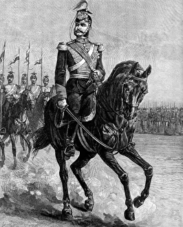 Front Page Prints: Alfonso XII. King of Spain, in the uniform of the 15th Schleswig-Holstein Uhlans