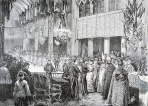 Siglo Xix Prints: Alfonso XII Rey De Espana. 1857 - 1885 Boda De Alfonso XII Con Mercedes De Orleans